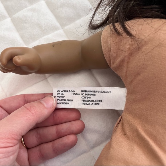 American Girl Bitty Baby brown skin, eyes, and hair - Picture 3 of 6